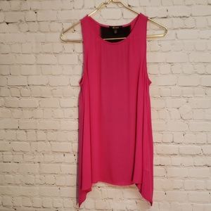Ella Moss Tank Top Hot Pink S